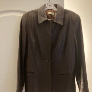 Ann Taylor leather jacket